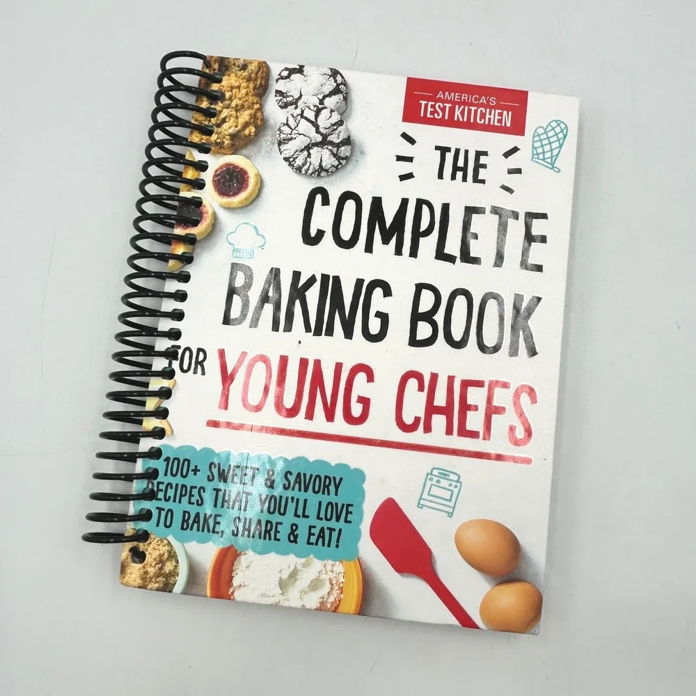 America's Test Kitchen Baking Book Spiral Bound EUC